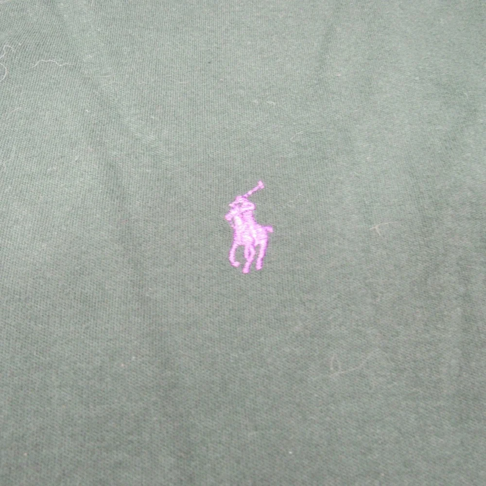 Polo Ralph Lauren‎ Mens Long Sleeve Polo Shirt Green XXL Embroidered Pony
